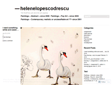 Tablet Screenshot of helenelopescodrescu.com